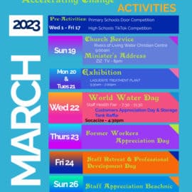 St. Kitts Water Services Department Celebrates World Water Day – MARCH 22, 2023 under the Theme : “Accelerating Change.”